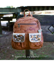 Backpack Jimena Caramel Art