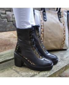 Dana Leather BootsBlack