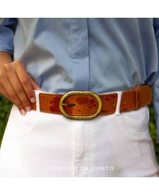  Leather Belt Honey Color