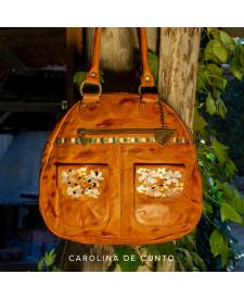Leather Handbag Juana Terra