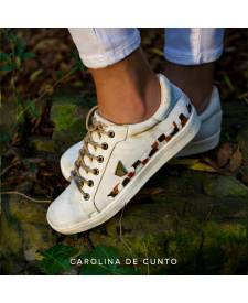 Leather Sneakers Dasha Ivory