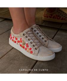 Sneakers Dasha con arte 