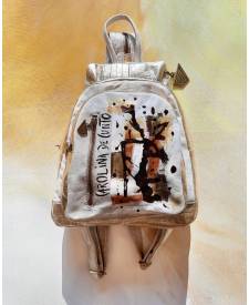 Mochila Lucy gold 