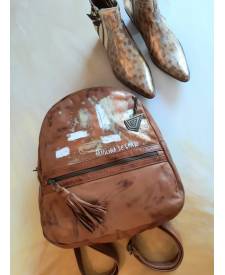 Triana Leather Backpack Art