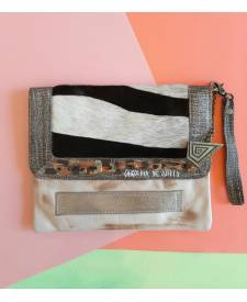 Olie Leather Clutch 