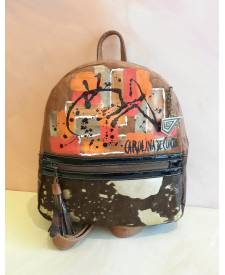 Triana Leather Backpack Art