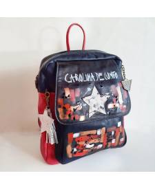 Mochila  De Cuero Stars