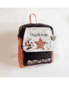 Mochila  De Cuero Stars