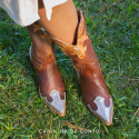 Laia Leather Boots Choco