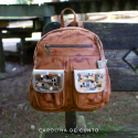 Backpack Jimena Caramel Art