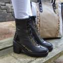 Dana Leather BootsBlack