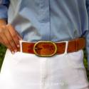  Leather Belt Honey Color