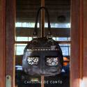 Leather Handbag Juana Black A P