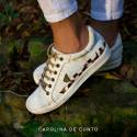 Leather Sneakers Dasha Ivory