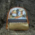 Triana Leather Backpack Art