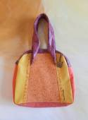 Kendra handbag with art